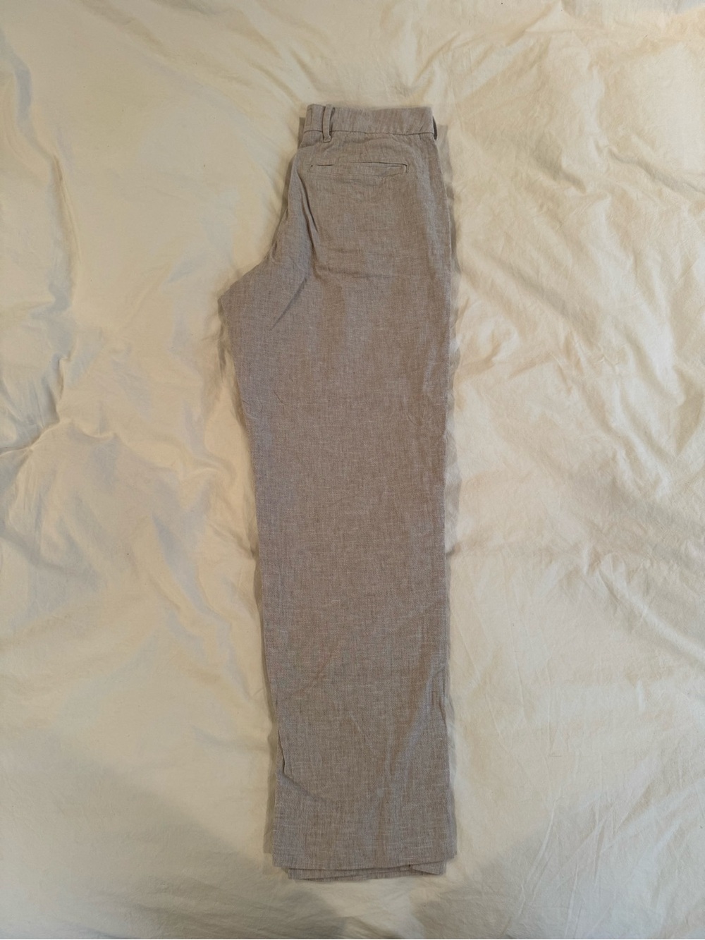 Abercrombie & Fitch Men's Grey-Beige Chinos